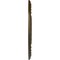 Ekena Millwork Foster Ceiling Medallion (Fits Canopies up to 5 5/8"), Hand-Painted Brass, 19 1/8"OD x 1"P CM19FOBRS - alternate 2